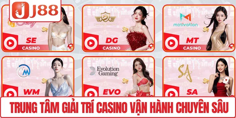 Trung tâm giải trí casino vận hành chuyên sâu